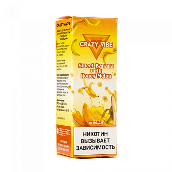 Ар Crazy Vibe SALT "Сладкий банан с медовой дыней" 30-20